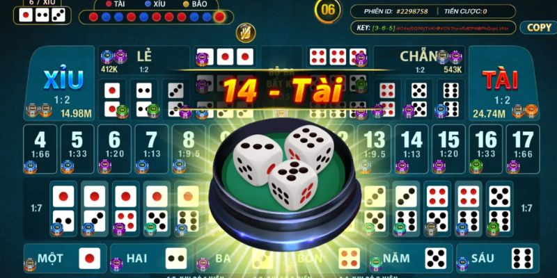 Các chiến lược cược kèo tài xỉu phổ biến tại 789club